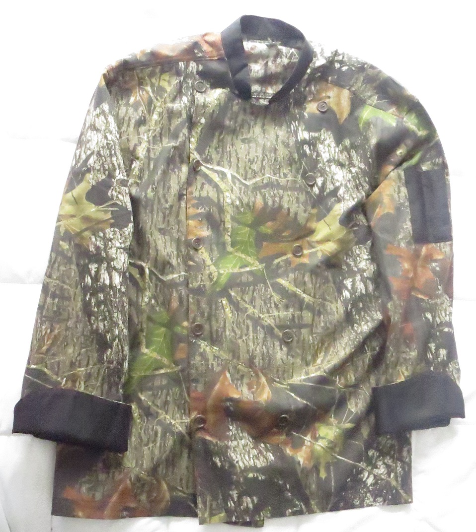 Officially Licensed New Mossy Oak Break-Up Camo Chef Coat - The Formal ...